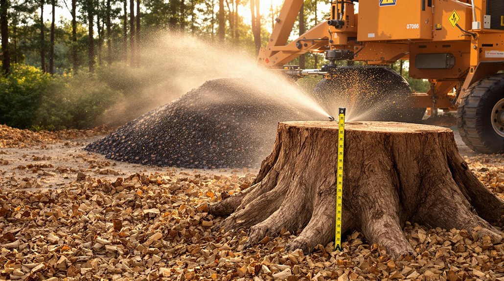 disposal fees and stump grinding