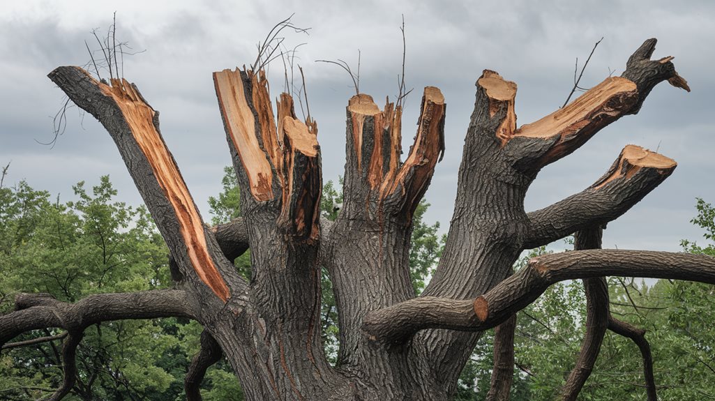 harmful tree pruning practice