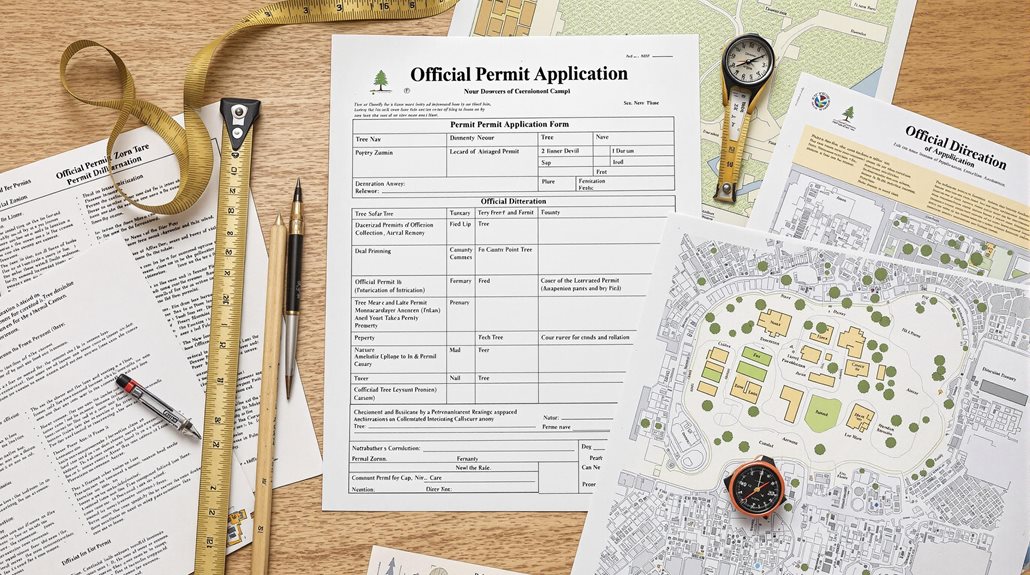 tree felling permit process