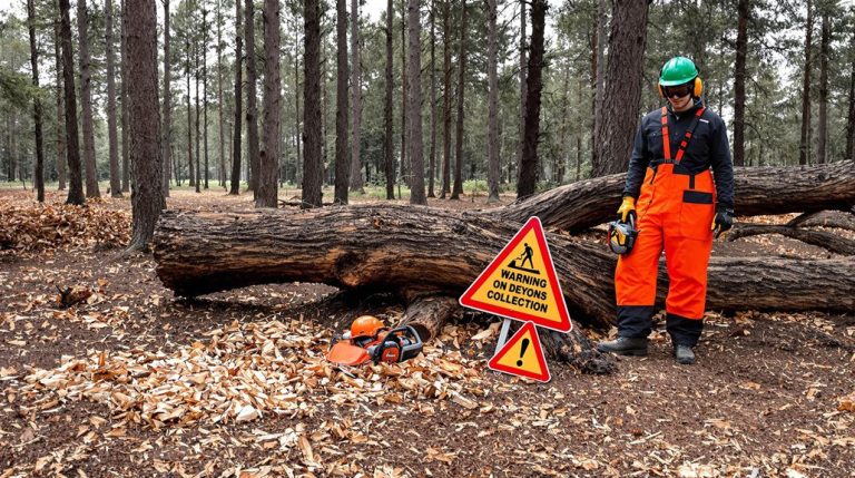 tree felling safety precautions